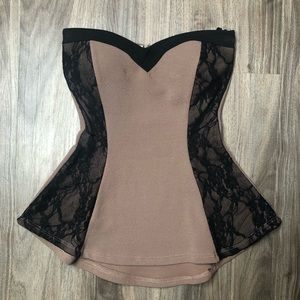 Strapless Blouse
